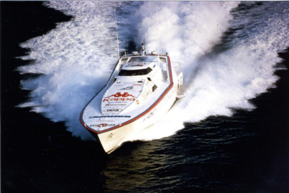 azimut atlantic challenger en navigation  