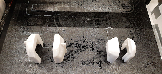 maquette canot sauvetage en 3D 