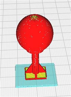 Dome satellite vue en slicer