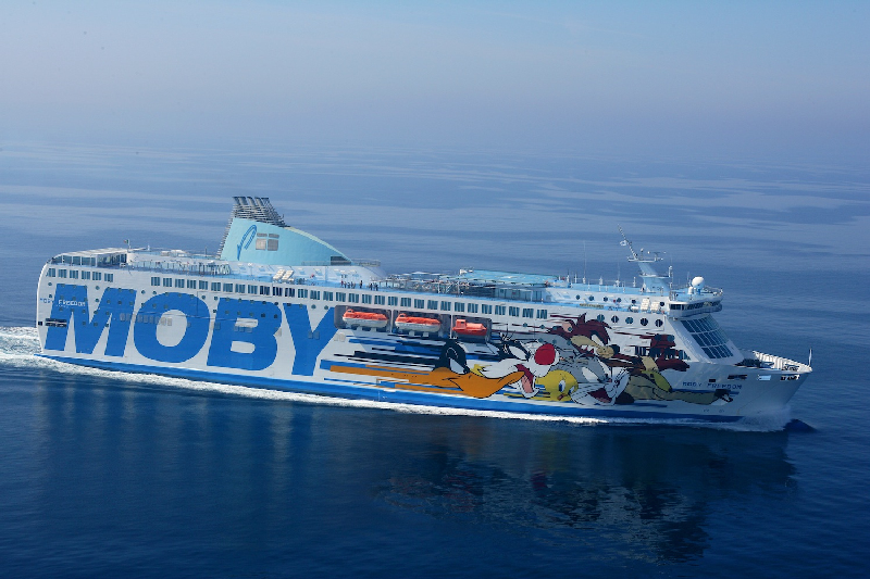 Car-ferry Moby Fredom de Moby-Lines