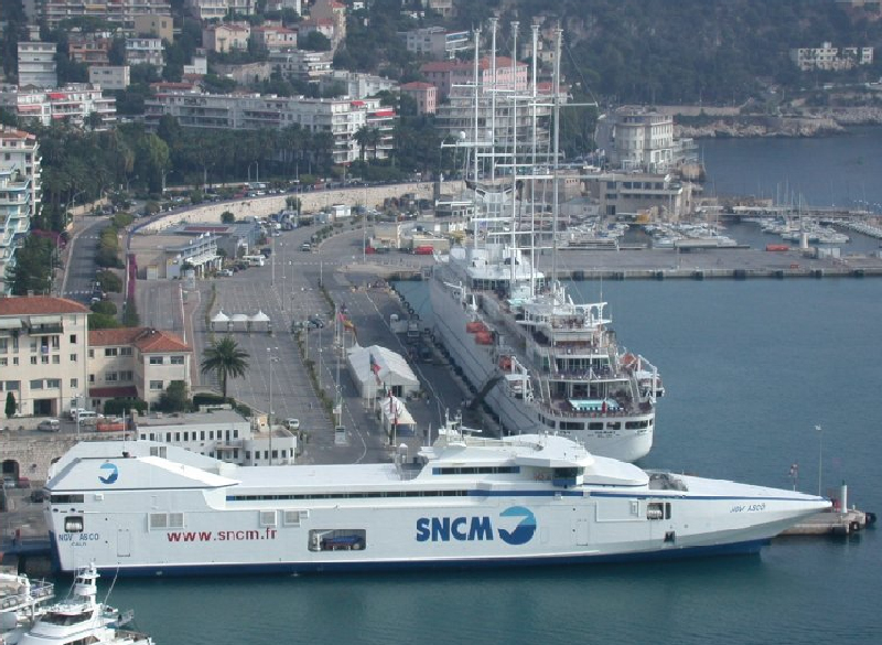 Car-Ferry NGV Asco de la SNCM