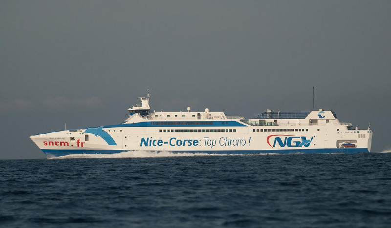 Car-ferry NGV Liamone de la SNCm