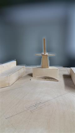 maquette ferrie napoleon bonaparte mat avant radar vue arrière