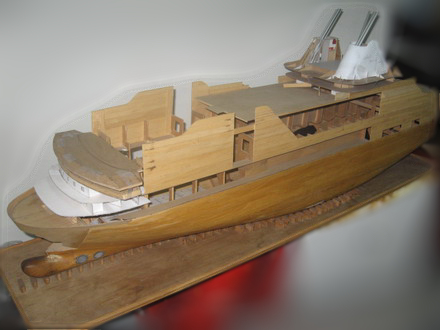 maquette napoleon bonaparte gabarit carton cheminée autre vue