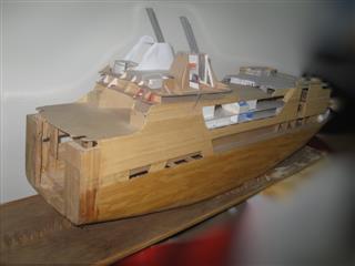 maquette napoleon bonaparte gabarit carton cheminée renforts coursive intérieur